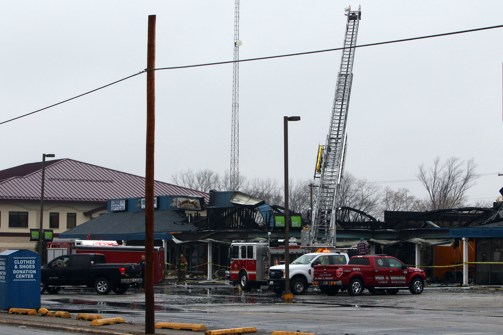 Lake Station Fire